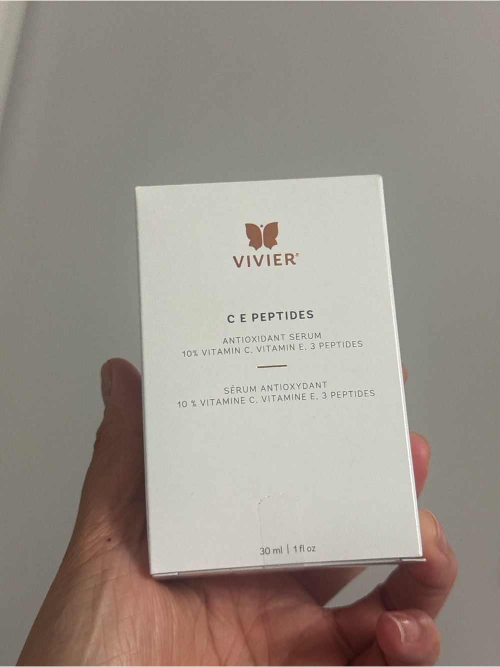 VIVIER C E Peptides Antioxidant Serum